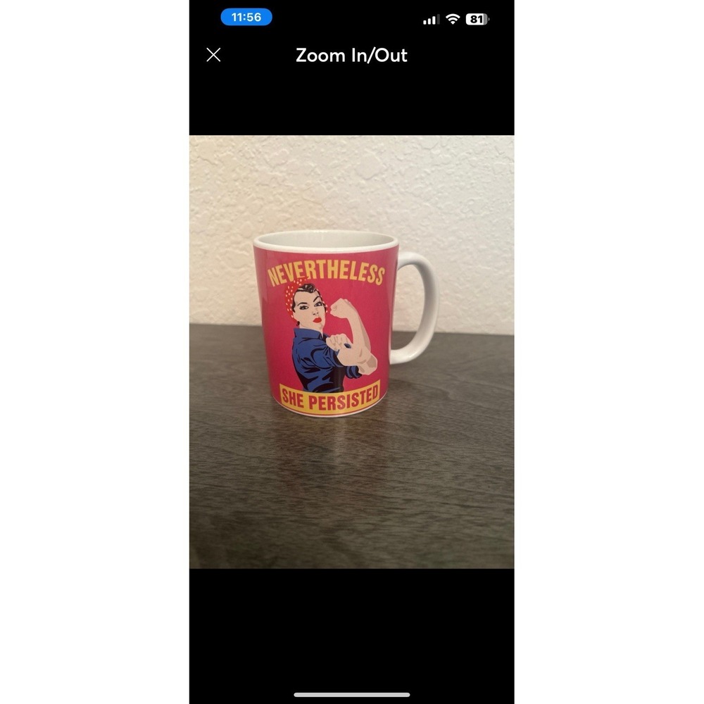 Rosie‎ The Riveter She Persisted Cup